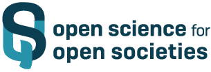 Logo open science for open societies